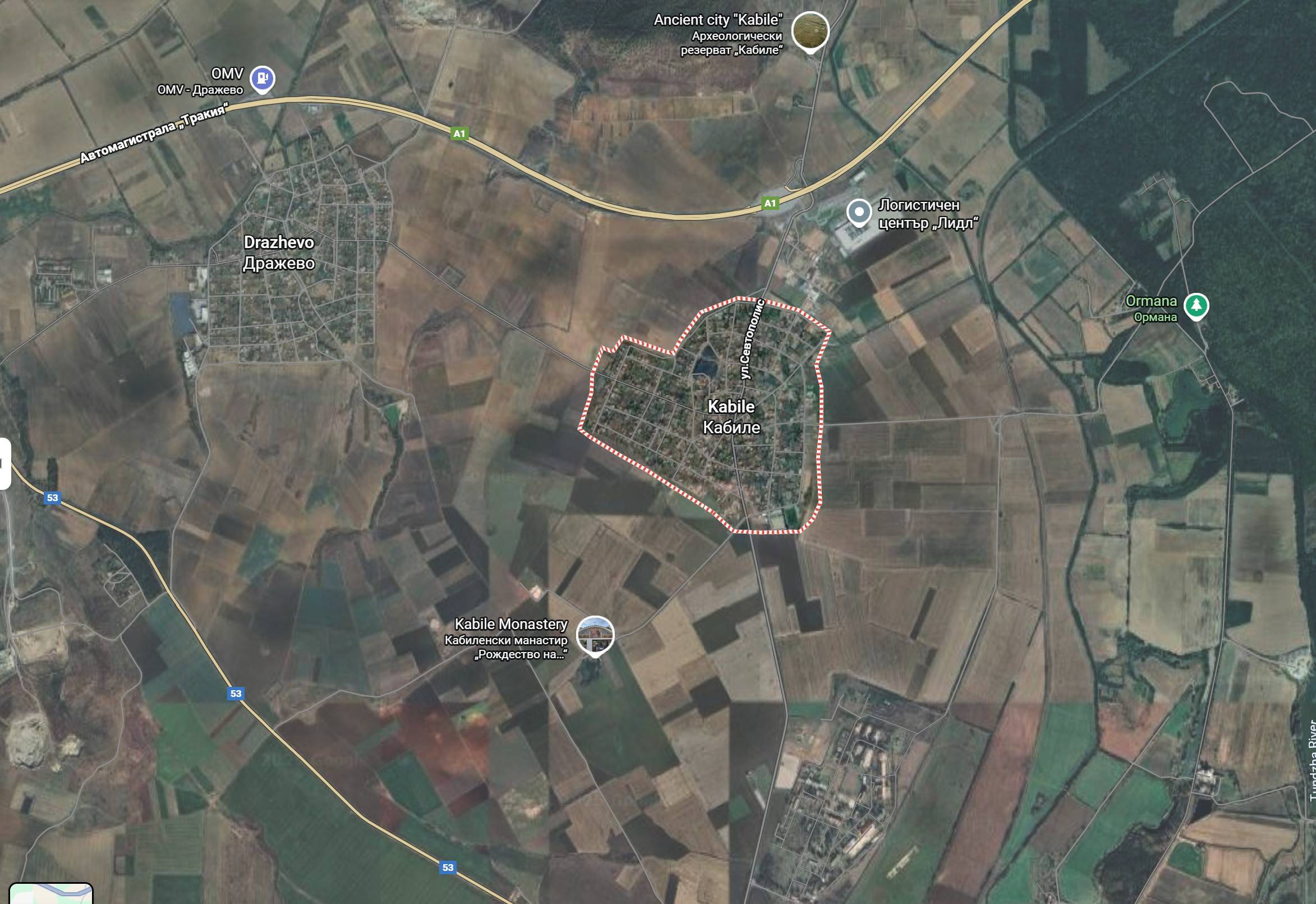 Село Кабиле 